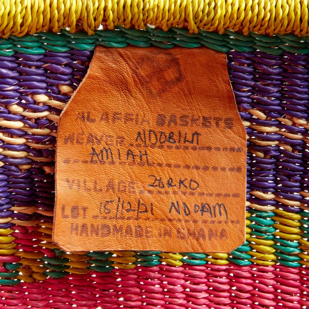 World Market Ayeya Handmade Winged Market Basket 3 World Market Ayeya Handmade Winged Market Basket - Image 3