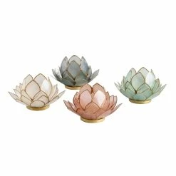 World Market White Capiz Lotus Tealight Candle Holder 5 World Market White Capiz Lotus Tealight Candle Holder -Decor & Pillows Sales Store unnamed file 2865