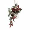 World Market Faux Tradescantia Zebrina Plant in Hanging Pot
