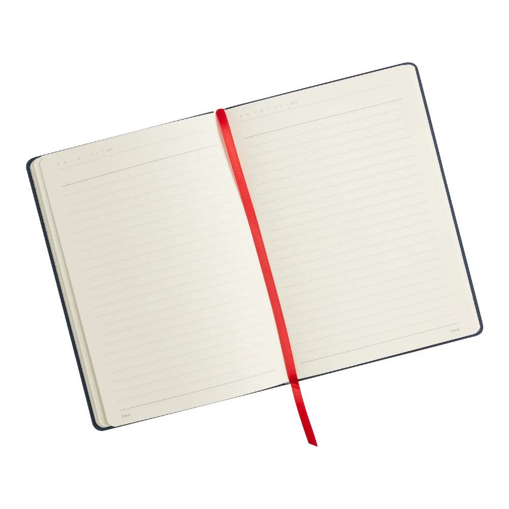 World Market Denik Indigo Blue Embroidered Floral Journal 2 World Market Denik Indigo Blue Embroidered Floral Journal - Image 2