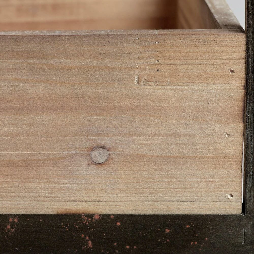 World Market Gavin Wood 4 Tier Rolling Cart 6 World Market Gavin Wood 4 Tier Rolling Cart - Image 6