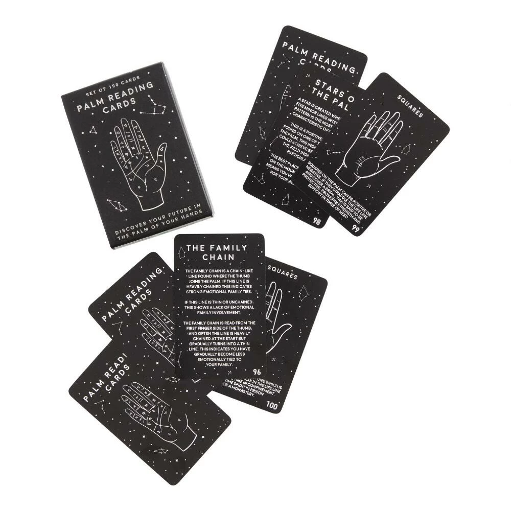 World Market Palm Reading Card Deck 1 World Market Palm Reading Card Deck