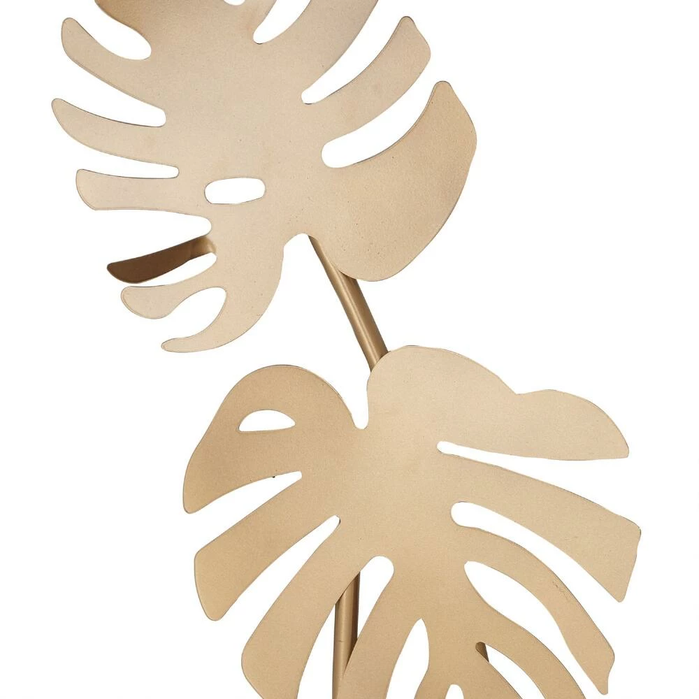 World Market Gold Metal Palm Leaf Wall Decor 3 World Market Gold Metal Palm Leaf Wall Decor - Image 3