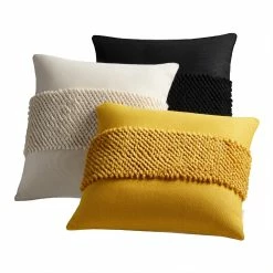 World Market Woven Loop Indoor Outdoor Throw Pillow