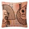 World Market Justina Blakeney Agatha & Oona Terracotta Throw Pillow