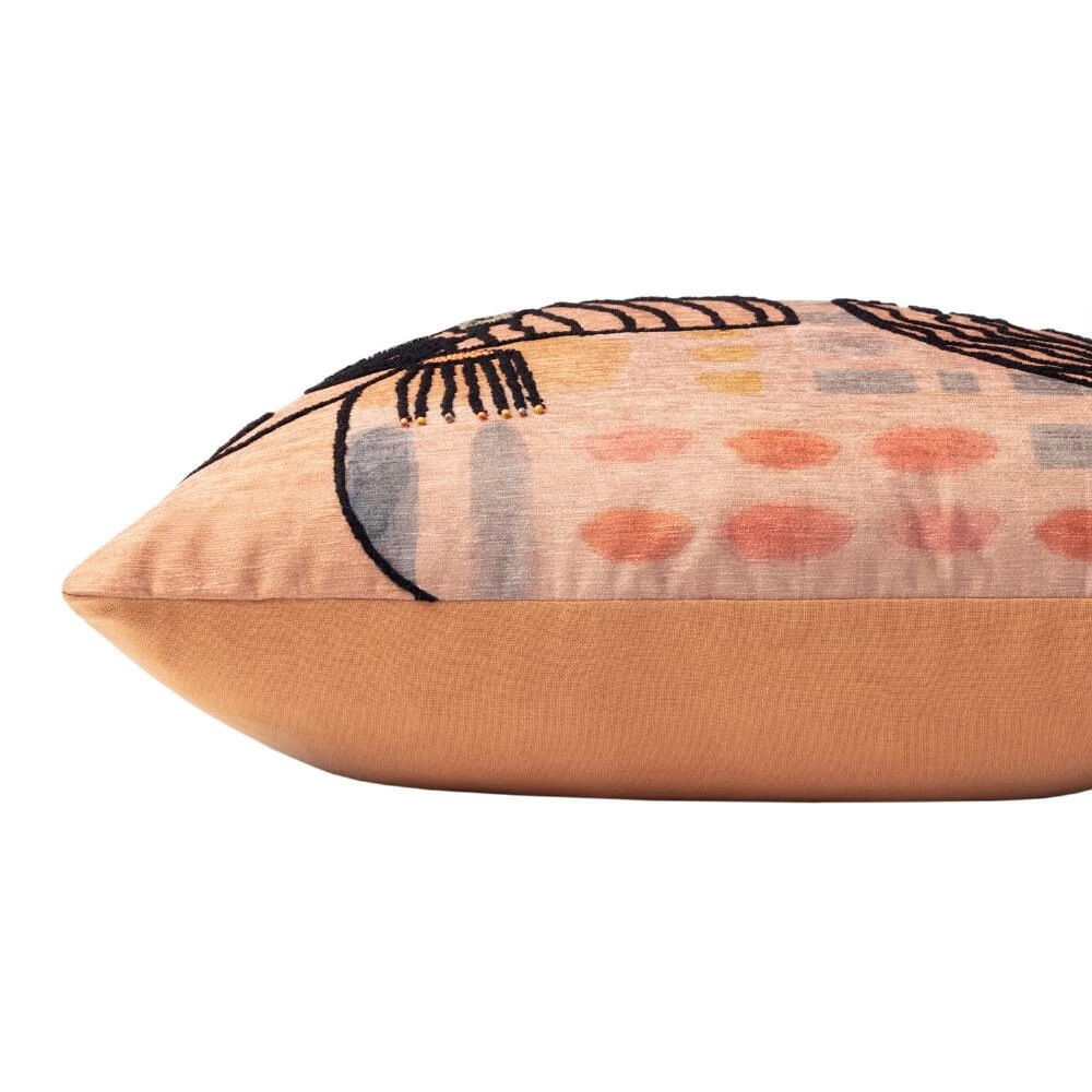 World Market Justina Blakeney Agatha & Oona Terracotta Throw Pillow 2 World Market Justina Blakeney Agatha & Oona Terracotta Throw Pillow - Image 2