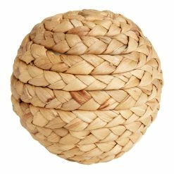 World Market Natural Water Hyacinth Ball Decor