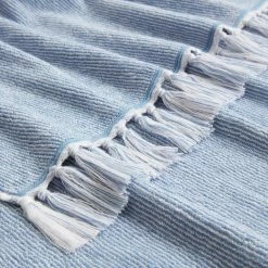 World Market Azure Blue And White Marled Hand Towel 5 World Market Azure Blue And White Marled Hand Towel -Decor & Pillows Sales Store unnamed file 361