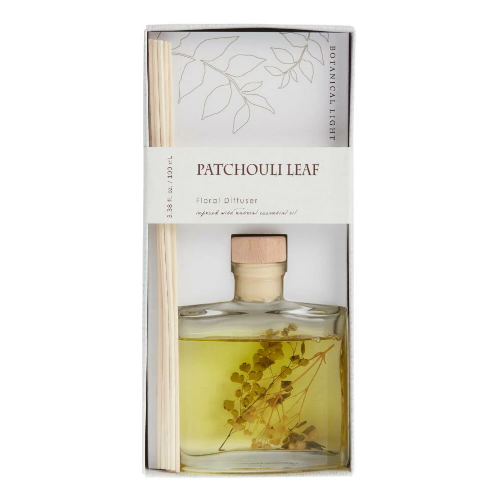 World Market Botanicals Patchouli Leaf Reed Diffuser 2 World Market Botanicals Patchouli Leaf Reed Diffuser - Image 2