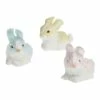 World Market Pastel Faux Fur Bunnies Set of 3
