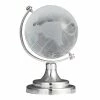 World Market Micro Clear And Silver Globe