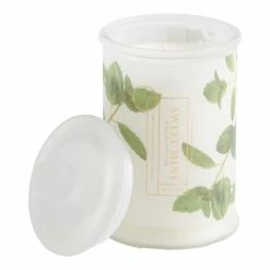World Market Tall Spring Botanicals Sweet Mint Scented Candle