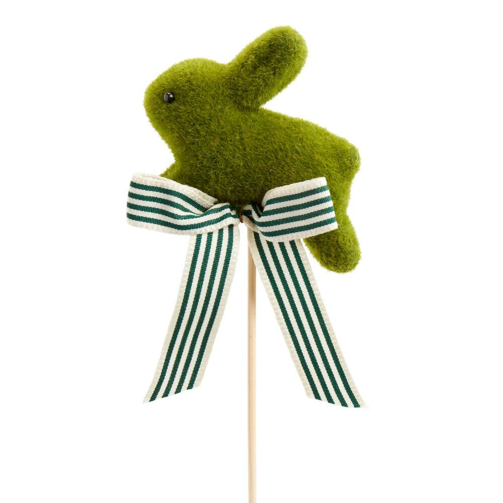 World Market Green Leaping Bunny Picks Set of 2 1 World Market Green Leaping Bunny Picks Set of 2