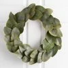 World Market Faux Magnolia Leaves Wreath