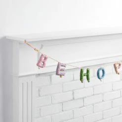 World Market Felted Wool Be Hoppy Easter Garland