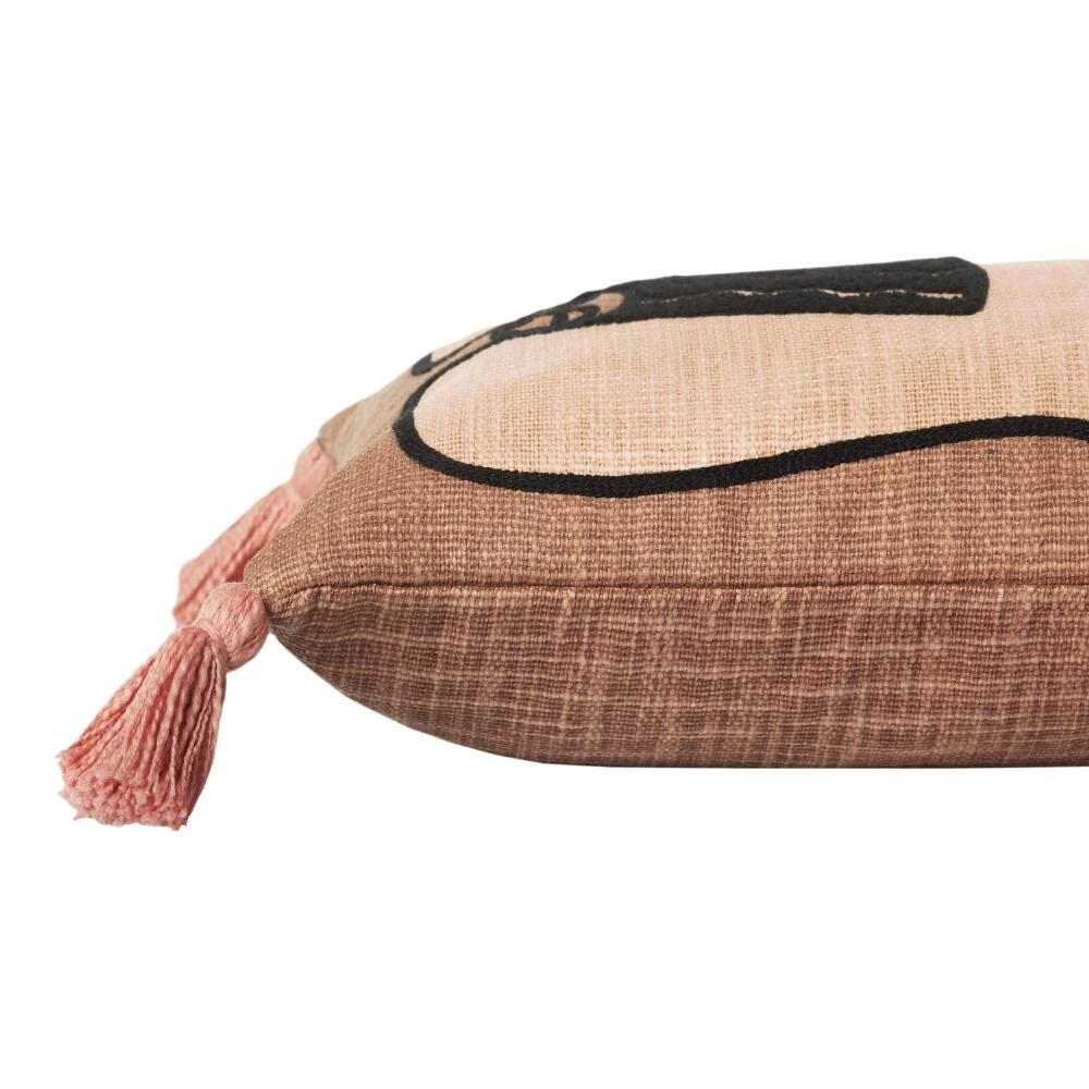 World Market Justina Blakeney Grace Blush Tasseled Lumbar Pillow 2 World Market Justina Blakeney Grace Blush Tasseled Lumbar Pillow - Image 2