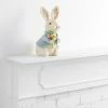 World Market Natural Fiber Bunny With Flower Decor