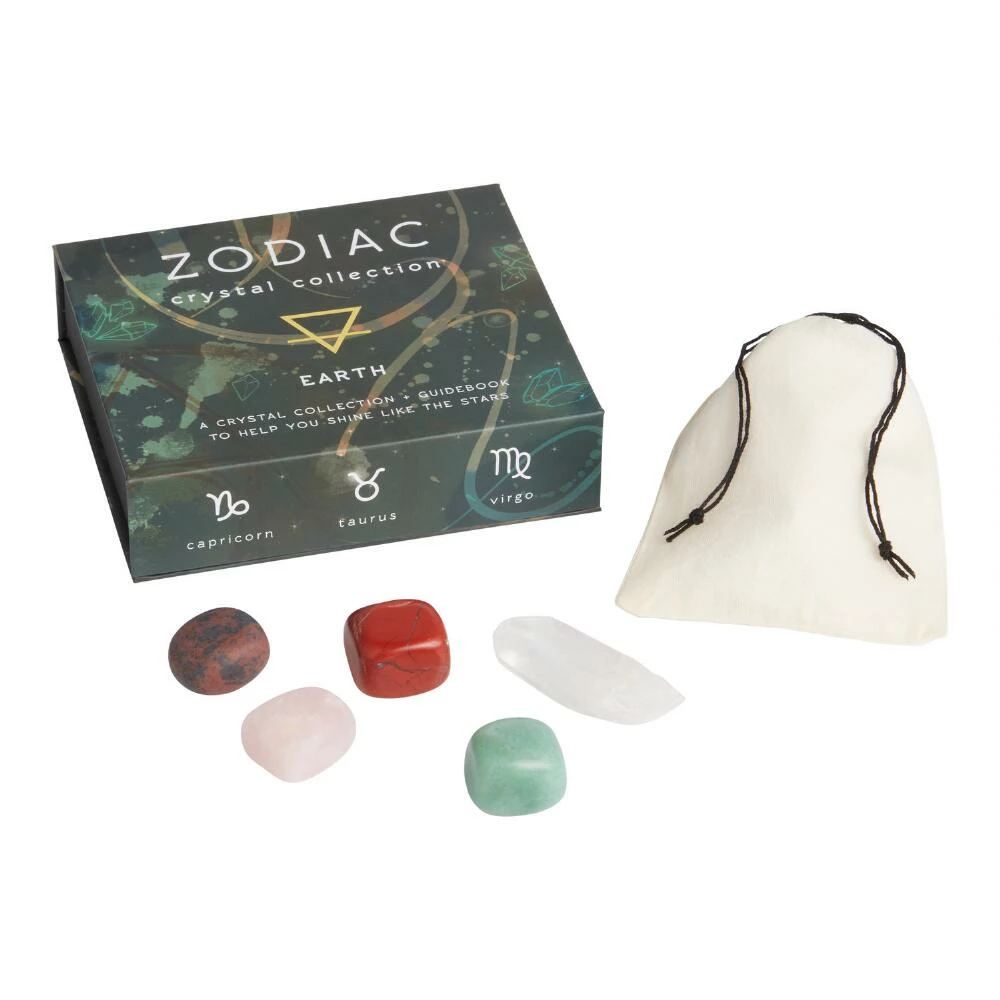 World Market Earth Zodiac Elements Crystal Set 1 World Market Earth Zodiac Elements Crystal Set