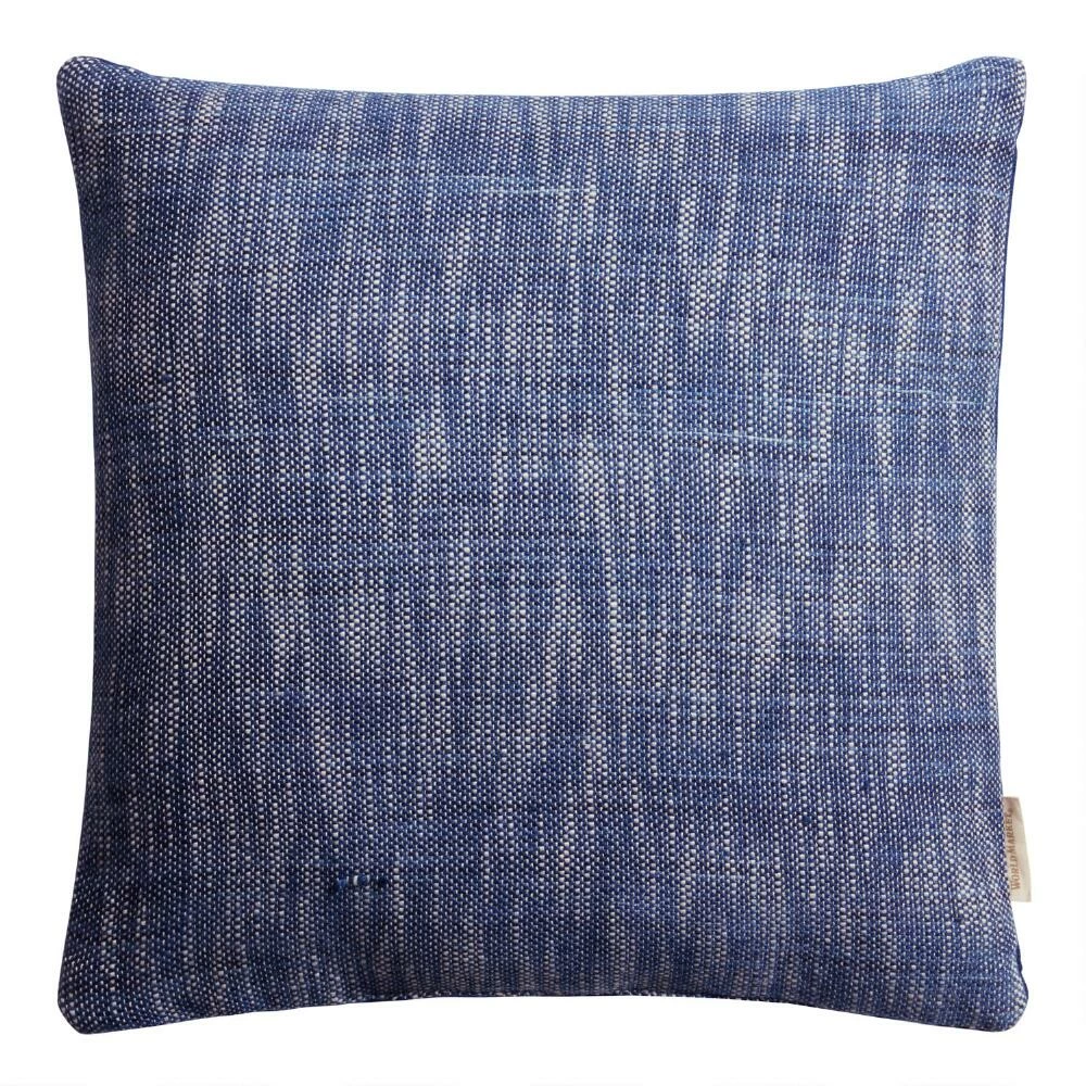 World Market Variegated Woven Indoor Outdoor Throw Pillow 5 World Market Variegated Woven Indoor Outdoor Throw Pillow - Image 5