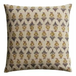 World Market Floral Jaipur Block Print Throw Pillow With Buttons -Decor & Pillows Sales Store unnamed file 51