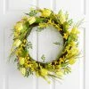 World Market Faux Tulip And Forsythia Wreath