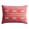 World Market Coral Baja Geo Indoor Outdoor Lumbar Pillow