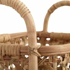 World Market Farrah Natural Rattan Cane 3 Tier Storage Tower -Decor & Pillows Sales Store unnamed file 593