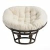 World Market Faux Fur Papasan Chair Cushion