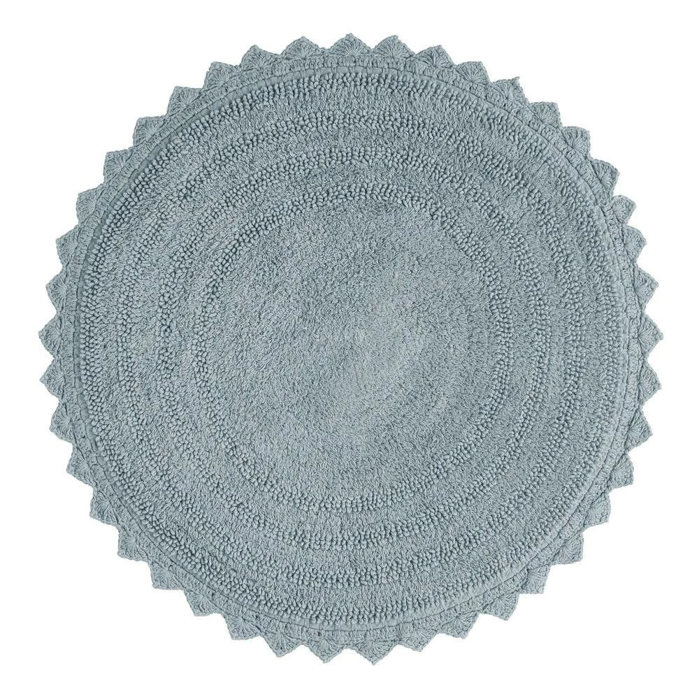 World Market Redondo Round Cotton Bath Mat 3 World Market Redondo Round Cotton Bath Mat - Image 3