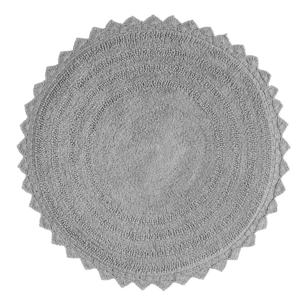 World Market Redondo Round Cotton Bath Mat 6 World Market Redondo Round Cotton Bath Mat - Image 6