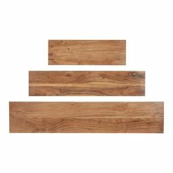 World Market Acacia Wood Mix & Match Wall Shelf