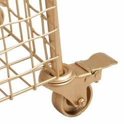 World Market Antonia Gold Wire Basket 3 Tier Rolling Cart -Decor & Pillows Sales Store unnamed file 653