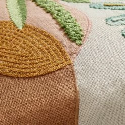 World Market Embroidered Monstera Leaf Indoor Outdoor Throw Pillow -Decor & Pillows Sales Store unnamed file 66