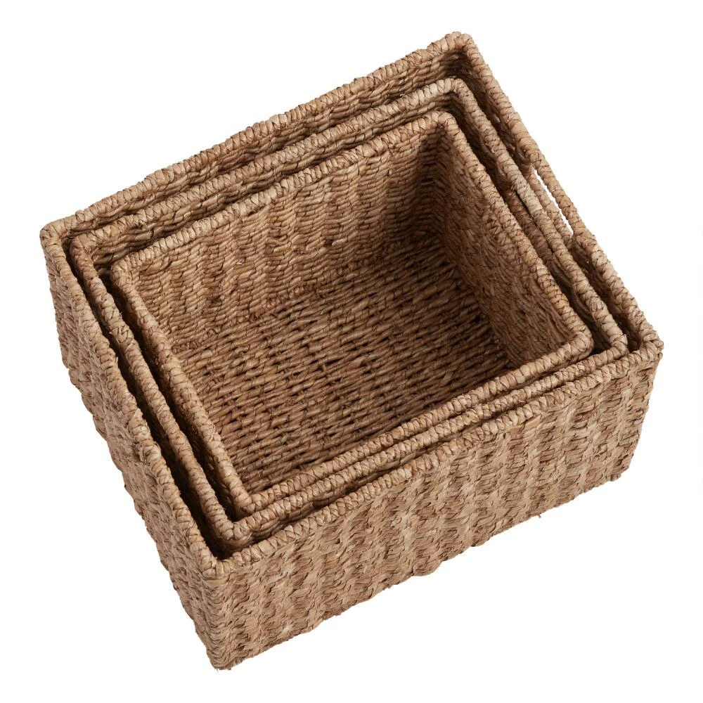 World Market Mari Natural Seagrass Utility Basket 2 World Market Mari Natural Seagrass Utility Basket - Image 2