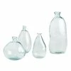 World Market Barcelona Clear Recycled Glass Vase