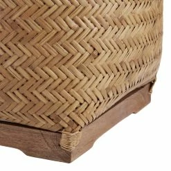 World Market Benji Natural Rattan Basket With Lid -Decor & Pillows Sales Store unnamed file 70