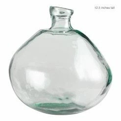 World Market Barcelona Clear Recycled Glass Vase -Decor & Pillows Sales Store unnamed file 700