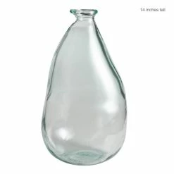World Market Barcelona Clear Recycled Glass Vase -Decor & Pillows Sales Store unnamed file 701
