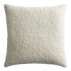 World Market Oversized Ivory Textured Boucle Throw Pillow