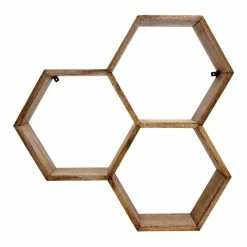 World Market Mango Wood Honeycomb Wall Shelf 6 World Market Mango Wood Honeycomb Wall Shelf -Decor & Pillows Sales Store unnamed file 728