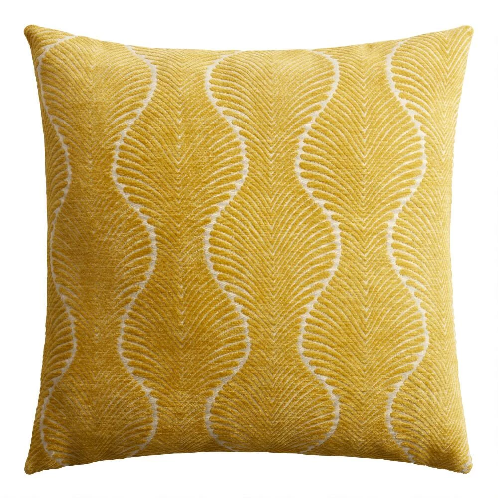 World Market Ogee Jacquard Throw Pillow 2 World Market Ogee Jacquard Throw Pillow - Image 2