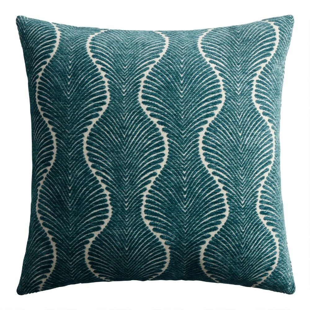 World Market Ogee Jacquard Throw Pillow 7 World Market Ogee Jacquard Throw Pillow - Image 7