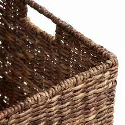 World Market Madras Dark Brown Abaca Storage Trunk -Decor & Pillows Sales Store unnamed file 750