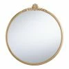 World Market Round Metal Vintage Style Wall Mirror