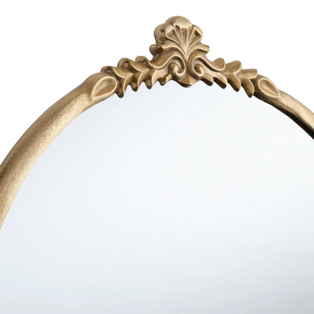 World Market Round Metal Vintage Style Wall Mirror 3 World Market Round Metal Vintage Style Wall Mirror - Image 3