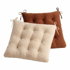 World Market Boucle Chair Cushion