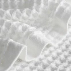 World Market White Waffle Weave Cotton Bath Towel 6 World Market White Waffle Weave Cotton Bath Towel -Decor & Pillows Sales Store unnamed file 833