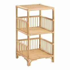 World Market Shelton Natural Rattan Storage Shelf