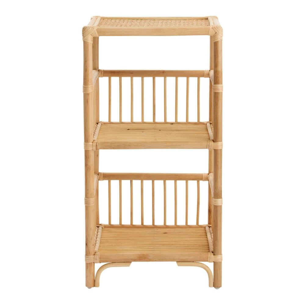 World Market Shelton Natural Rattan Storage Shelf 2 World Market Shelton Natural Rattan Storage Shelf - Image 2