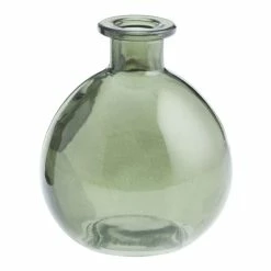 World Market Glass Round Bud Vase Set of 3